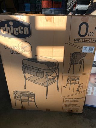Chicco Cambiador Plegable con bañera para bebé