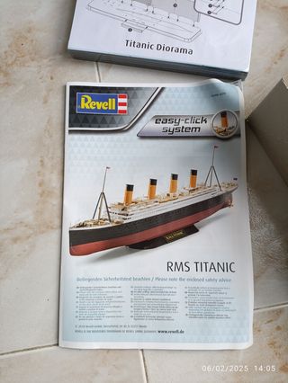 Diorama Titanic Revell 1:600