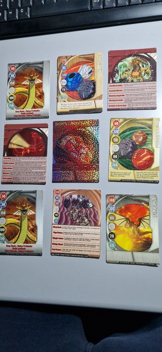 Cromos Pokemon, Bakugan, Invizimals, Harry Potter