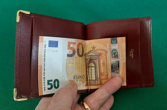 Le Must de Cartier. Porta Soldi-Carte. Trattabile.