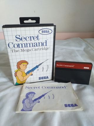 Secret Command Videojuego Sega Master System