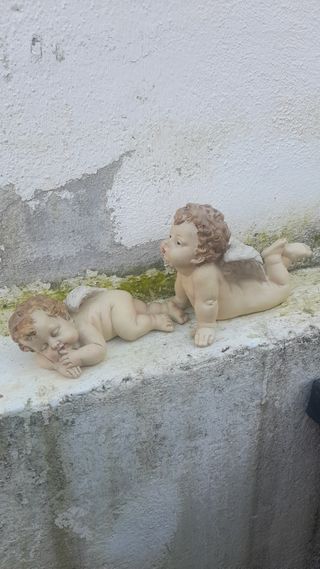 Angeli in resina
