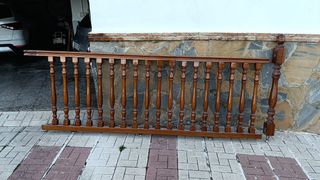 Baranda de madera