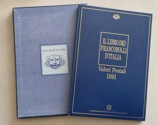 1990-1991 IL LIBRO DEI FRANCOBOLLI D'ITALIA