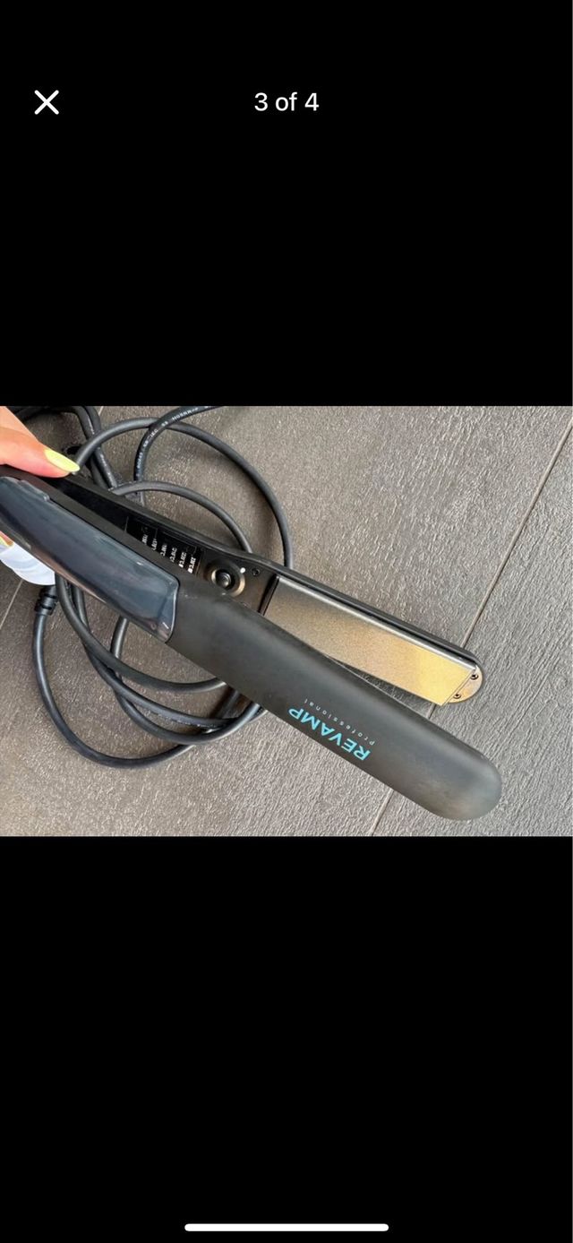 Plancha de pelo Revamp Progloss Steam