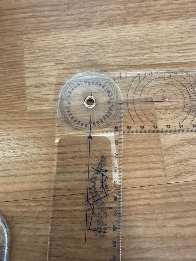 Goniómetro de ángulo