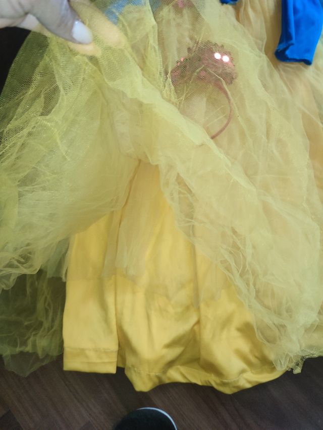 Vestido de carnaval blanca Nieves 