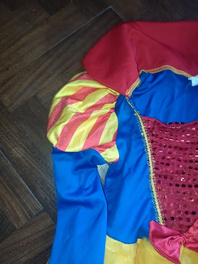 Vestido de carnaval blanca Nieves 