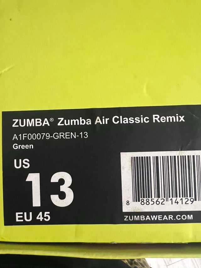 Zapatillas zumba numero 45