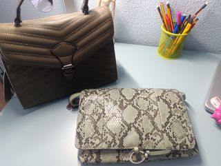 Lote de 10 bolsos distintas marcas