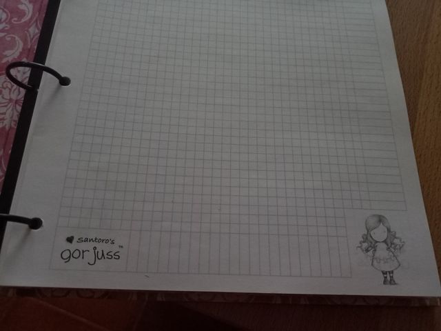 Carpeta 4 anillas con hojas, Santoro