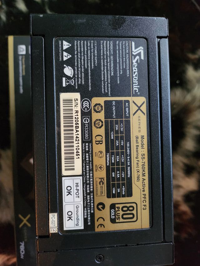 SeaSonic X760 MODULAR 760W ATX12V V2