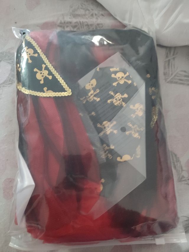 Vestito de carnevale pirata niña 