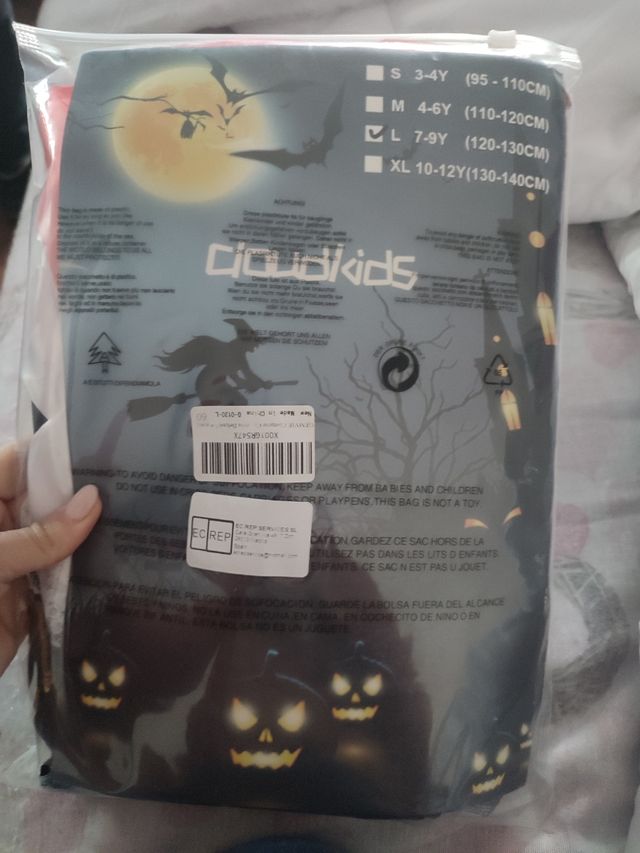 Vestito de carnevale pirata niña 