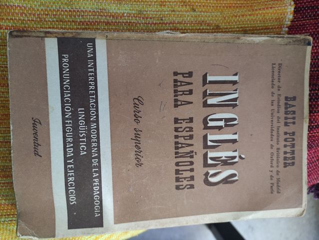 Libro inglés para españoles