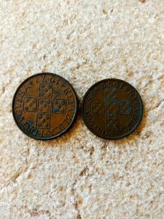 Lote 25 monedas de Portugal
