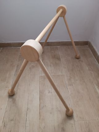 Gimnasio bebé madera