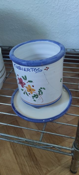 Cubeta cerámica cubiertos