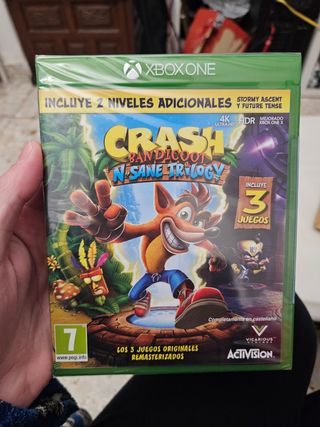 Crash bandicoot n'sane trilogy xbox one nuevo