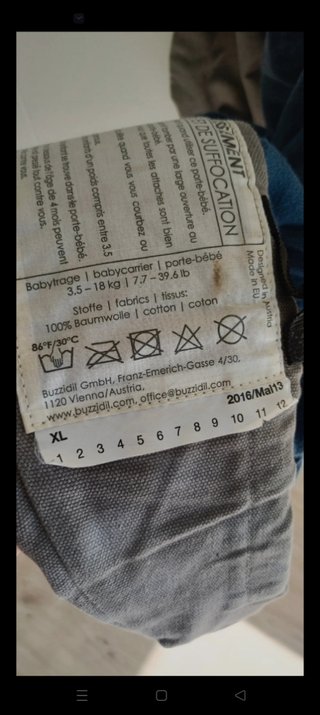 Mochila porta bebé