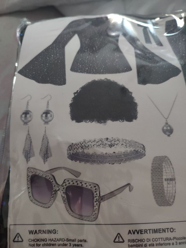 Traje de carnaval años 70 