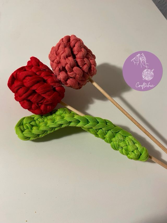 Ramo de flores crochet