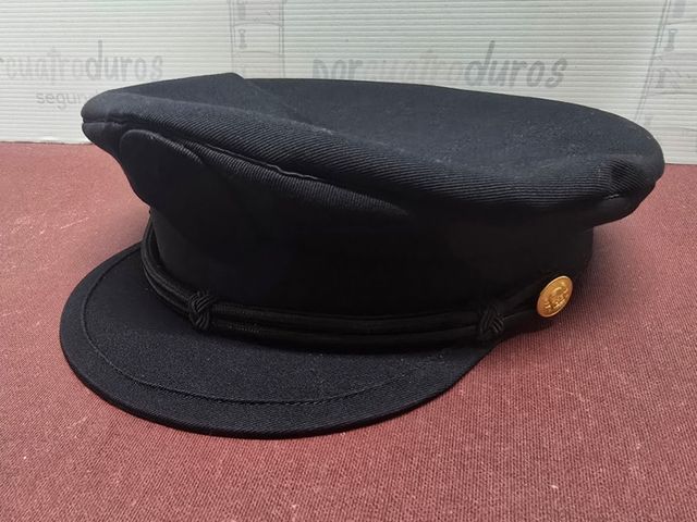 Gorra plato Policía Nacional sin insignia