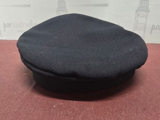 Gorra plato Policía Nacional sin insignia