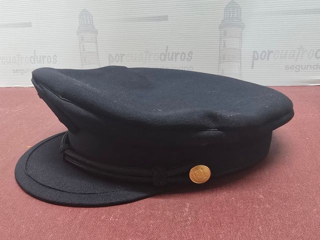 Gorra plato Policía Nacional sin insignia