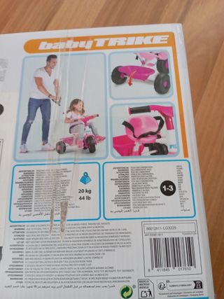 Triciclo Babytrike Feber NUEVO