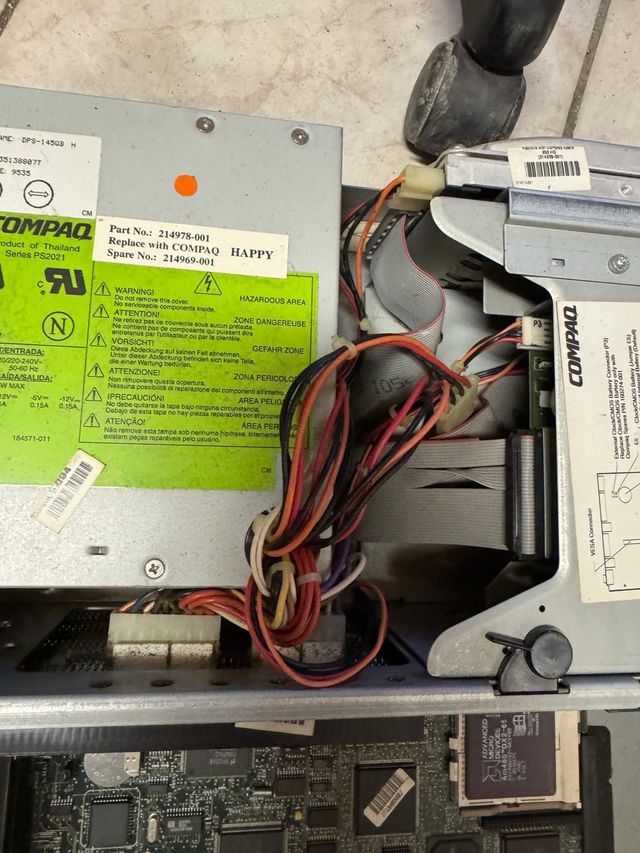 Retro pc compaq prolinea 4 66 466