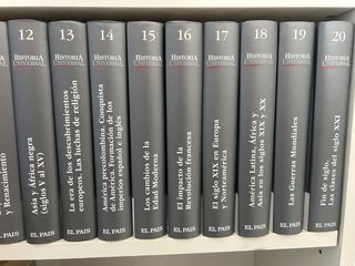 24 tomos de enciclopedia de Historia Universal
