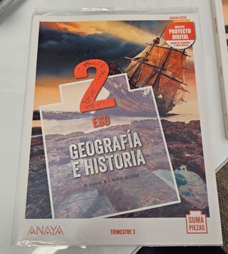 LIBRO GEOGRAFIA E HISTORIA 2 E.S.O TERCER TRIMESTR