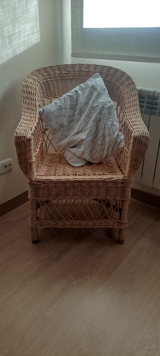 Sillas de mimbre