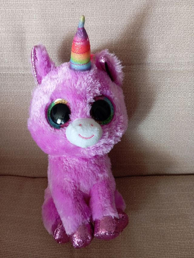 Peluche unicornio Ty Rosette
