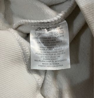 Sudadera Vintage Real Madrid Unisex Talla M