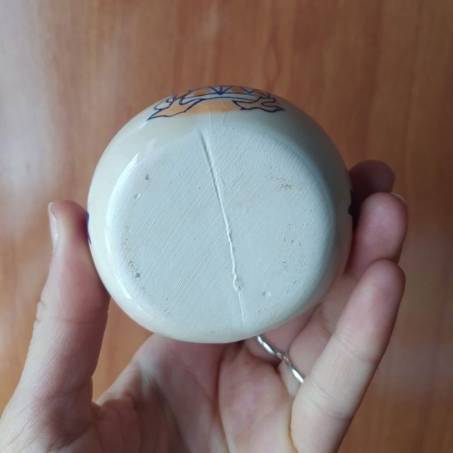 Portavelas con dibujo de sol