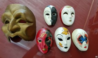 Máscars de carnaval venecianas