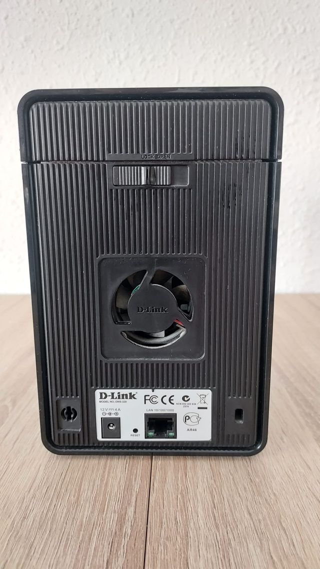 SERVIDOR NAS PULSE 2-BAY DNS-320 + 2 HDD SATA 3.5"