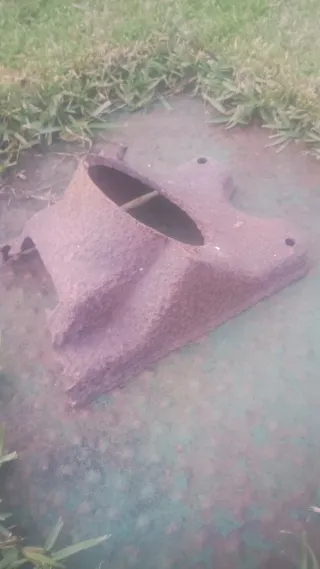 Caldera antigua de hierro marca Roca