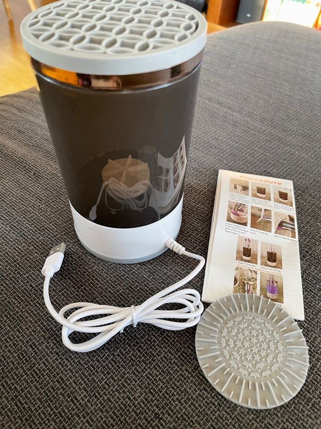 Limpiador brochas maquillaje