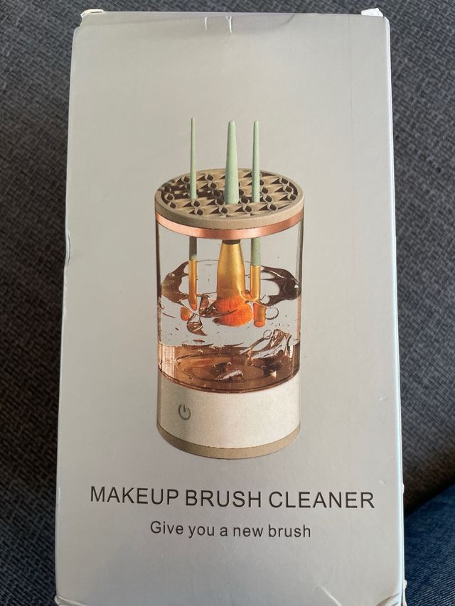 Limpiador brochas maquillaje
