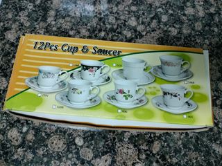 Juego de tazas de café a estreno