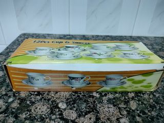Juego de tazas de café a estreno