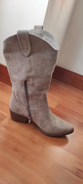 Botas caoboy mujer