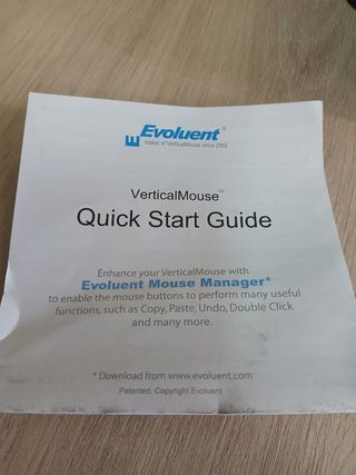 Evoluent VerticalMouse 3, Óptico, USB, 2600 DPI