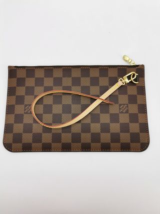 Cartera pochette LOUIS VUITTON en Lona Damier 