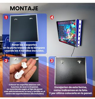 Panel Decorativo Gaming Retro