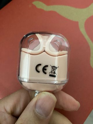 Auriculares rosa