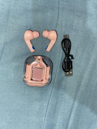 Auriculares rosa